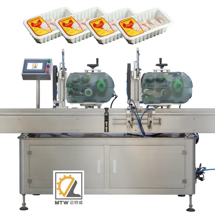 MTW cardboard box stamp top label applicator machine Print and Apply Automated Labeling Systems