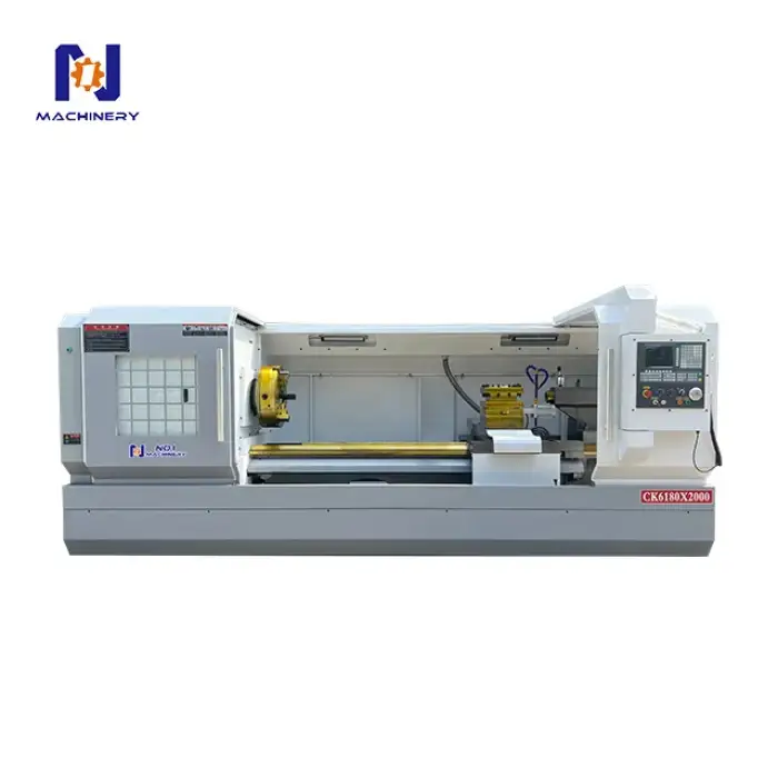 CK6180 CNC Lathe Machine high quality Siemens control system machine