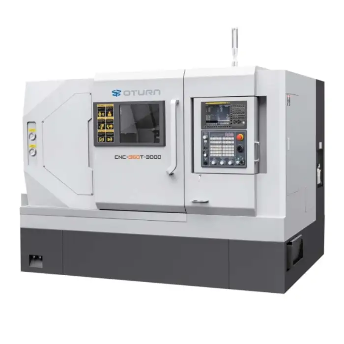 960TMC Slant Bed CNC Lathe CNC Lathe Machine Servo Turret CNC Lathe With Polygon Turning