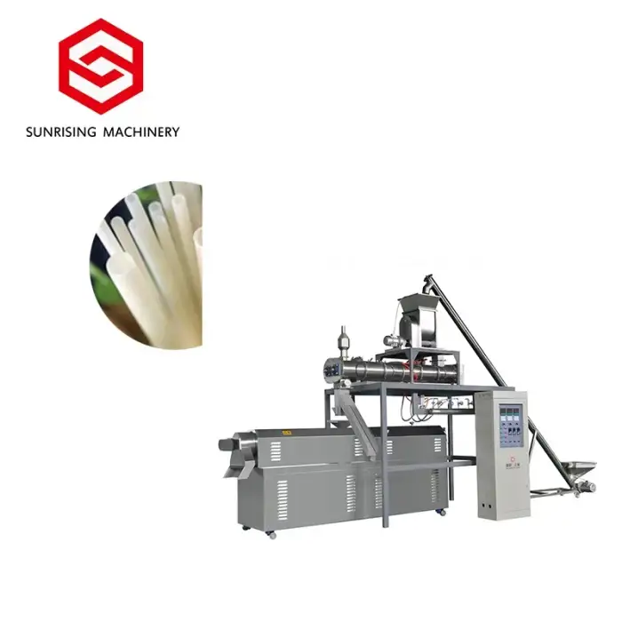 Rice straw making machine degradable rice straw processing machine