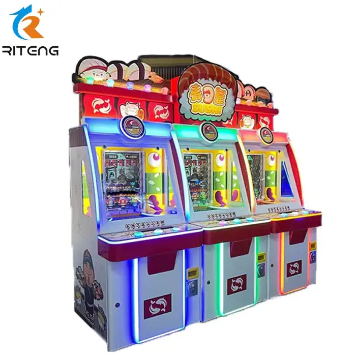 Crazy Circus Lucky Single Coin Pusher Arcade Game Coin Pusher Machine