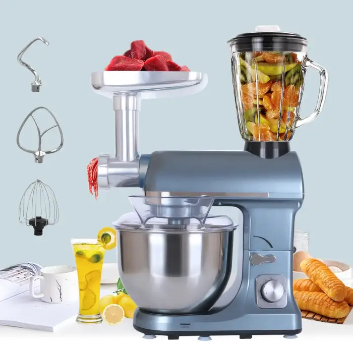 5.5, 6, 7, or 8l Dough Baking Mixer Machine Food Batedeira Home Kitchen Appliance Cake Aid Planetary Stand Mixer Food Mixers