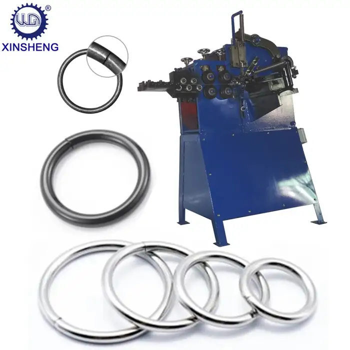 2.0-6.0mm Iron Steel Aluminum Copper Stainless Small Wire Ring Making Machine