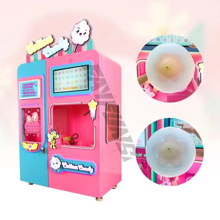 Commercial Cotton Candy Machine Coin Vending Machine