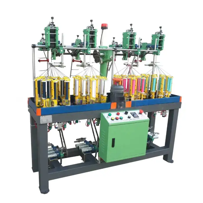 Wire Harness Braiding Machine For Engineering Cord Rope Knitting Machine