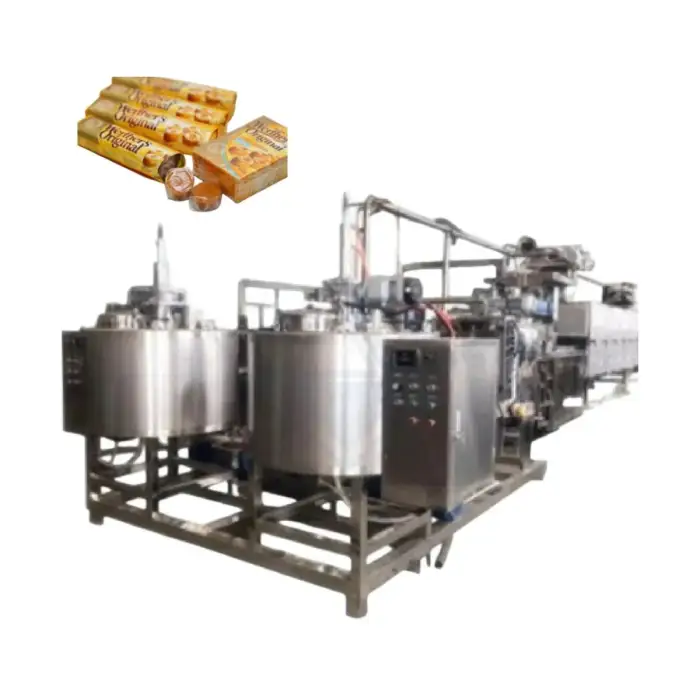 Toffee candy production line soft candy chewy machine automatic soft toffee candy machine