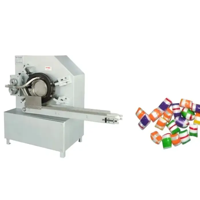 Automatic center filled crispy sweet hard Candy roller forming making machine