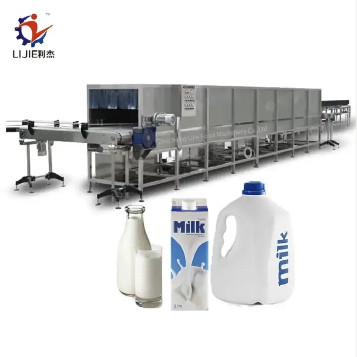 Milk Pasteurization Machine Bottled Drinks Bagged Snack Food Tunnel Pasteurizer Machine