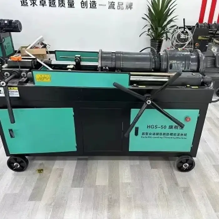 TCYT 16-50mm rebar threading rolling machine  manual steel bar thread roller machines