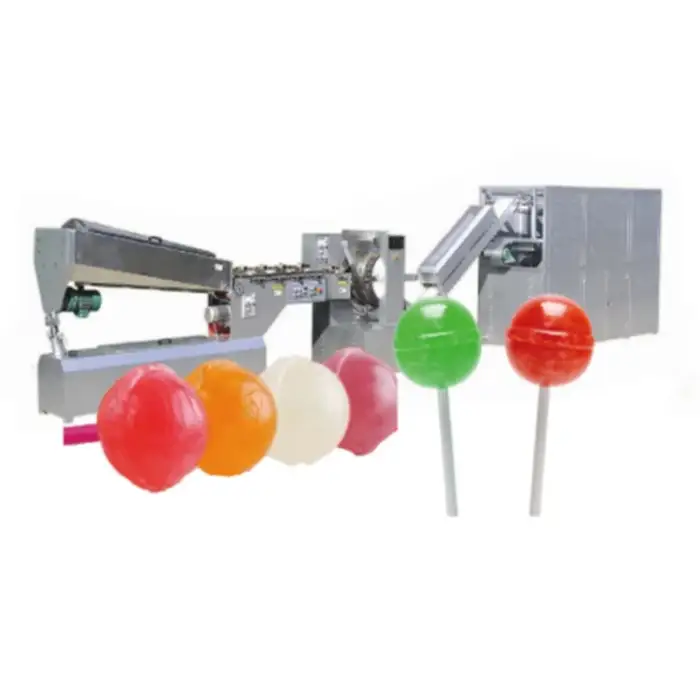 Industrial 600kg jelly lollipop candy making machine lollies machine