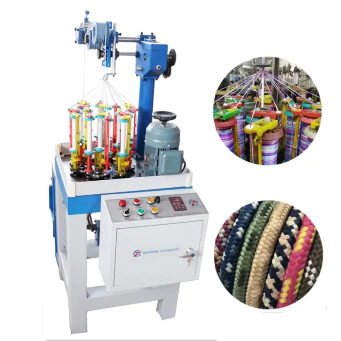 16 Spindles Braid Rope Leather Cord making Machine rope braiding machine