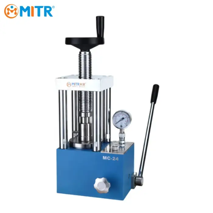 Professional Max 30mm Piston Laboratory Portable Manual Oil Powder Press Machine