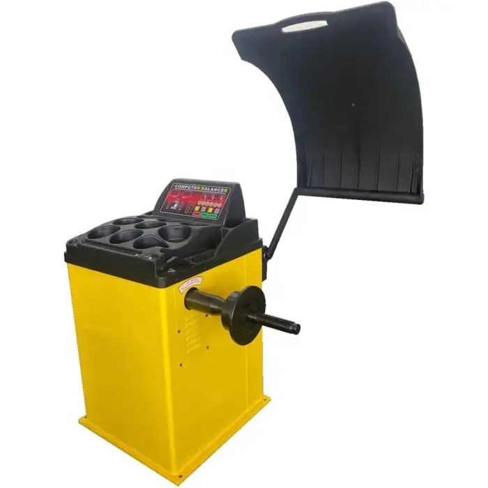 Wheel Balancer 12"- 24" Wheel Size Range 39.5" Rim Dia Tire Balancers Machine High Precision Automotive Repair Tool