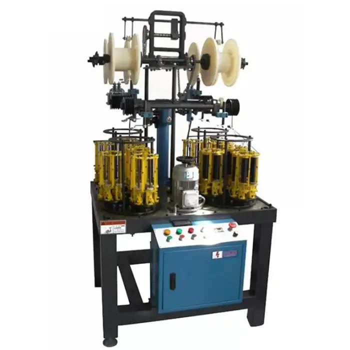 Automatic Solid Braided 3 ply twist Rope Braiding Machine