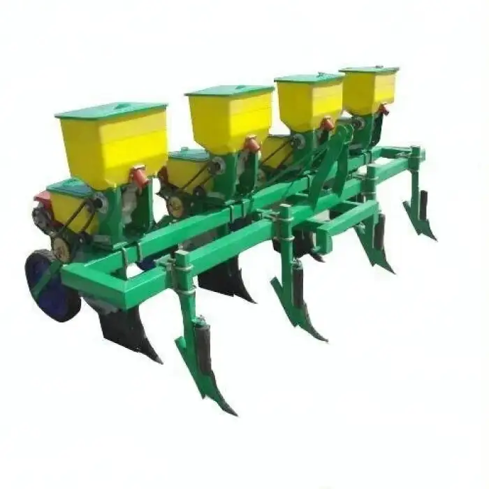 Mounted PTO driven 4  Rows fertilizer corn planter