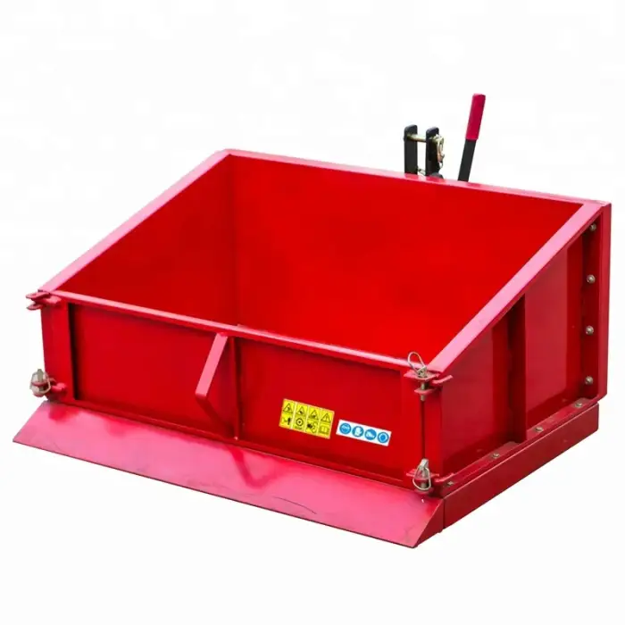 Agricultural 3 point tipping link box transport box