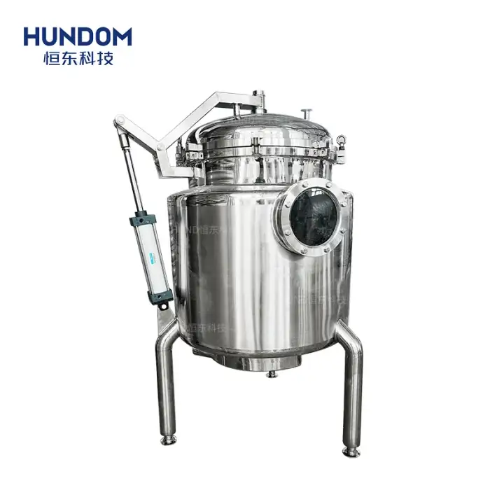 Industrial Stainless steel steam heating pressure cooking kettle commercial