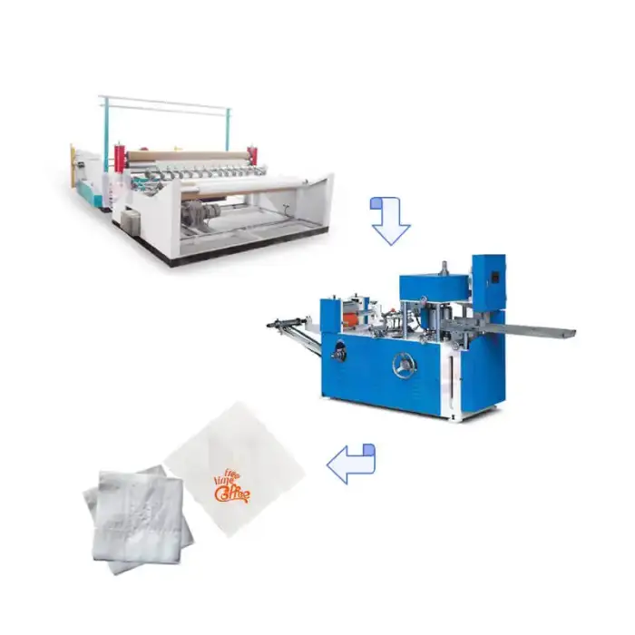 Automatic multi folded napkin paper machine kitchen paper folding mini napkin tissue making machine for sale