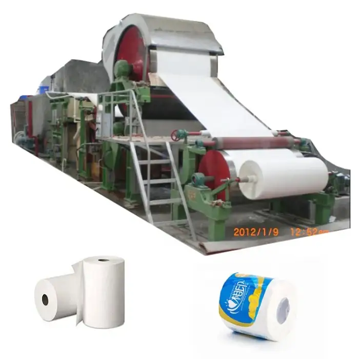 small capacity toilet paper tissue toilet paper machine production line cost effective