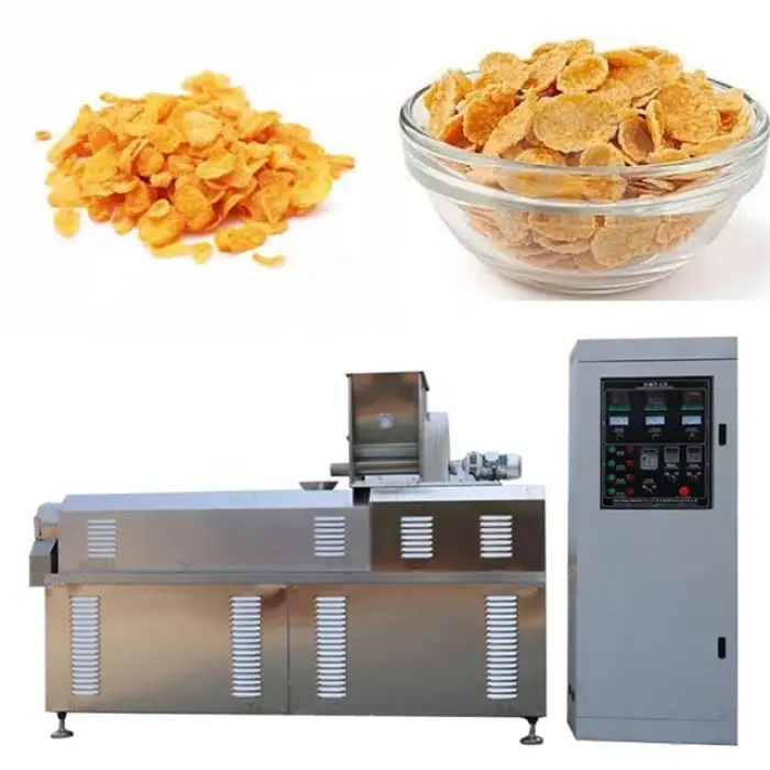 corn flakes making machine with higher capacity cornflakes production line