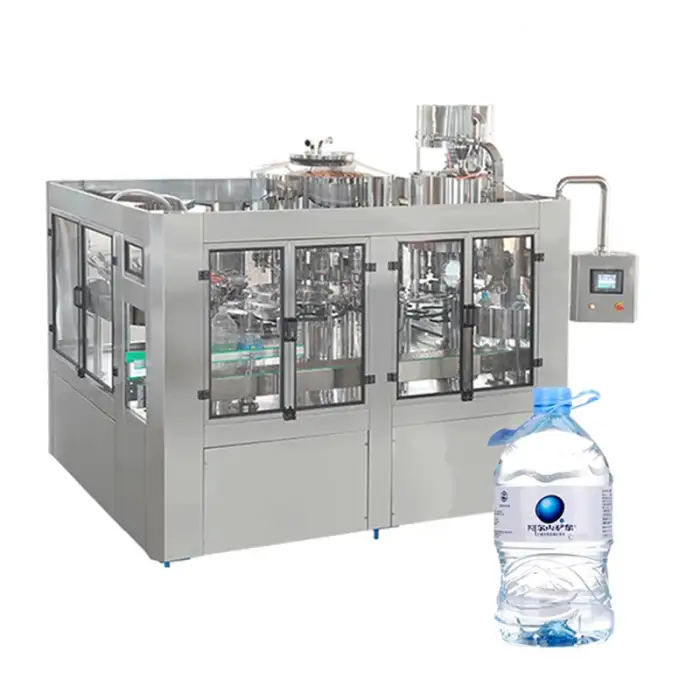 3L to 10L Big Bottling Drinkable Spring Pure Water Filling And Capping Machinery