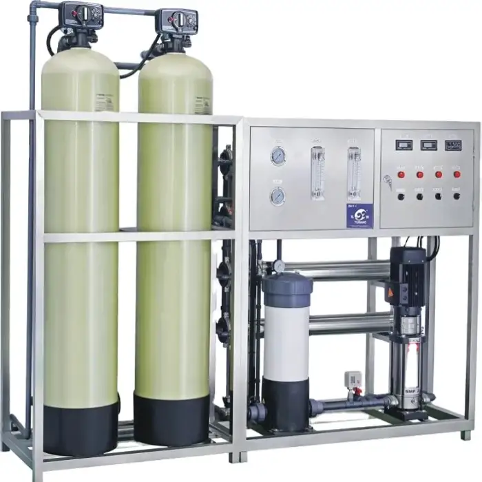 Pure Water Making Industrial Treatment RO System Filter Purification Plant Machine 500l per hr Reverse Osmosis