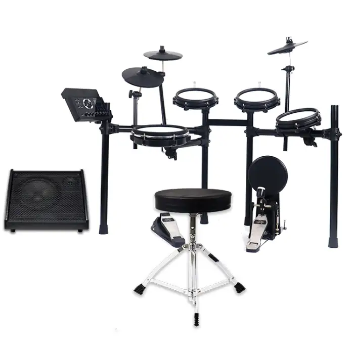 Electronic Drum Set with 5 Drums and 3 Cymbals Digital Drum Set