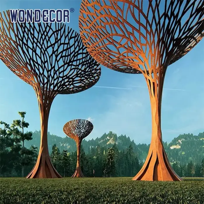 wonders Hot selling large modern high-quality abstract  Bronze Tree Sculpture