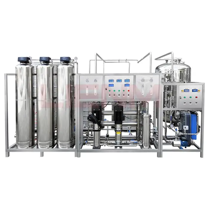 Water Treatment Equipment Groundwater Well Water Reverse Osmosis Machinery RO Filter Mineral Water Making Machine