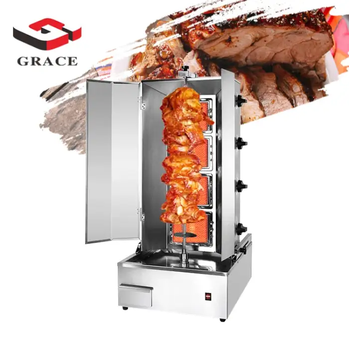 Rotary Gas Doner Kebab Making Machine For Meat Shawarma