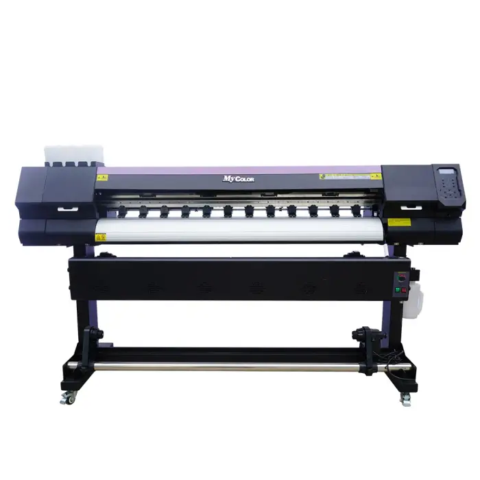 i3200 Printing Machine 4 color cmyk mycolor 1.8m 6foot one head XP600 or  Flex Banner Plotter large format