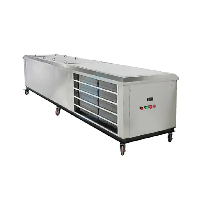 Ice Bar Making Machine Large Scale Ice Maker Make Containerized Direct Cooling Ice Block Machine