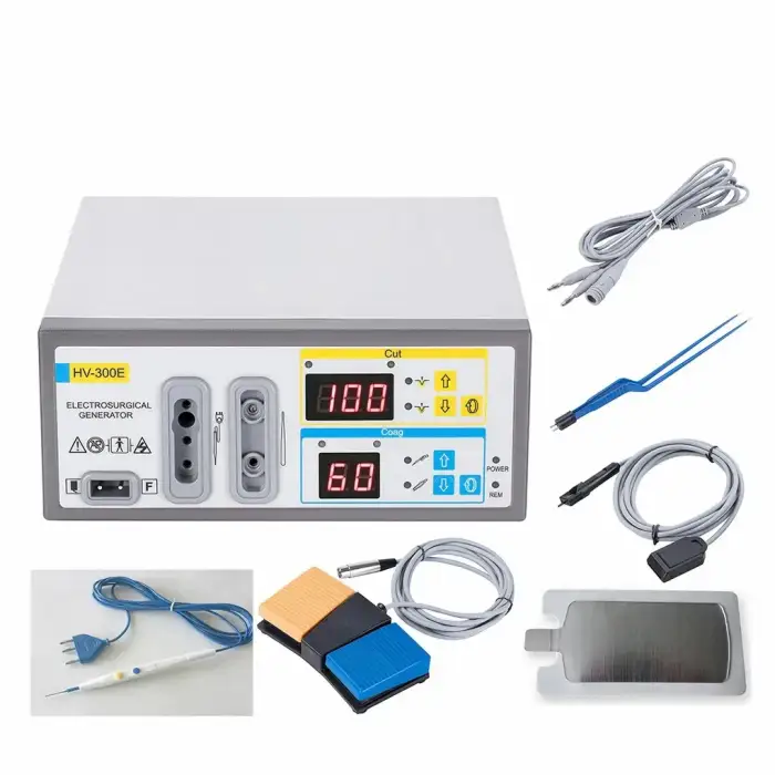 Surgical Portable Diathermy Machine High Frequency Electrosurgical Unit