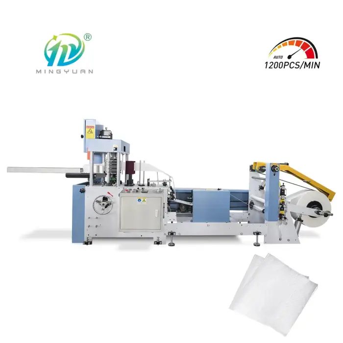 automatic toilet paper machine, high speed tissue paper making machine, paper napkin machine 1200pcs per min