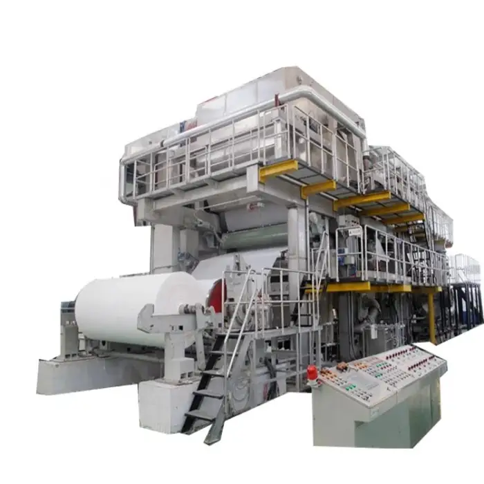 1575mm Toilet Paper Making Machine Business Small Machine 10T or D for Cardboard Recycling Line