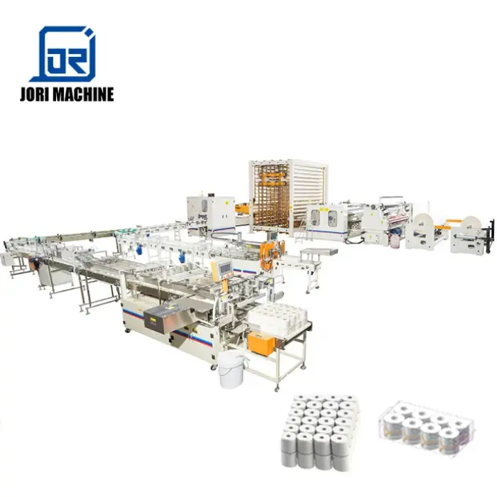 Tissue Paper Production Line Toilet Paper Making Machine