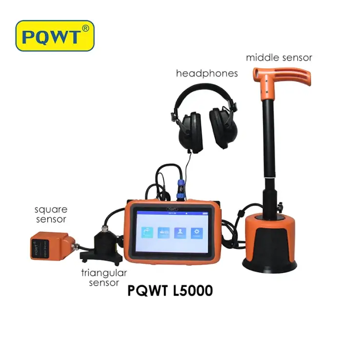 PQWT L5000 High Sensitive Water Leak Detector OEM Professional Underground Water Leak Detection Equipment