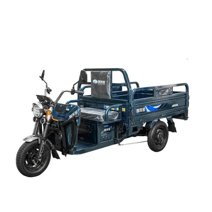 Electric Tricycles Farm Cargo Three-Wheel Adult Use Tricycle with Charging Generator for Urban Farming