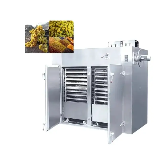 Industrial dehydrated fruit vegetable Hot air cabinet Dehydrator dryer oven grape drying machine