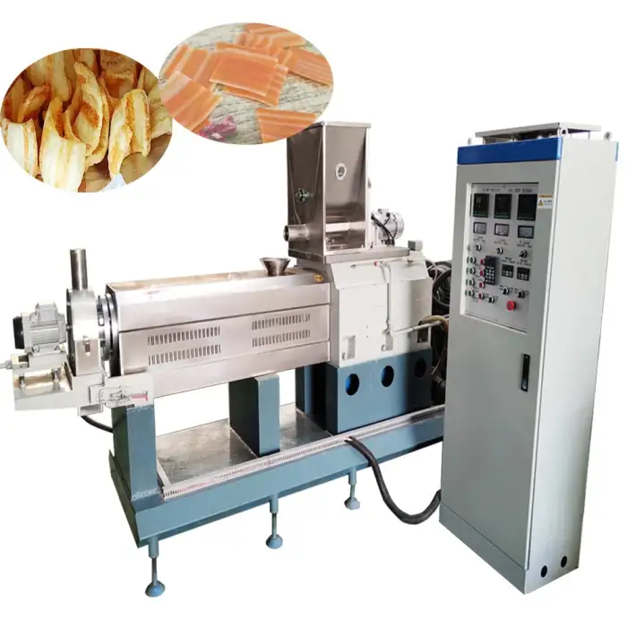 grain products two color three color  fruit floops corn puffing machine