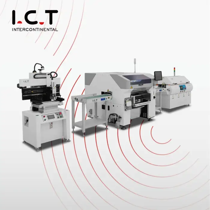 Electronics Production Machinery Smt Full Automatic Line, Led Display Smt Production Line, Smt Production Line For Led Screen