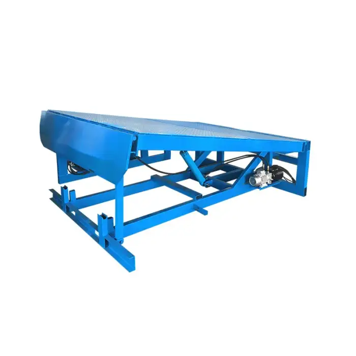 10 ton electric hydraulic container dock leveler systems loading dock equipment dock ramp