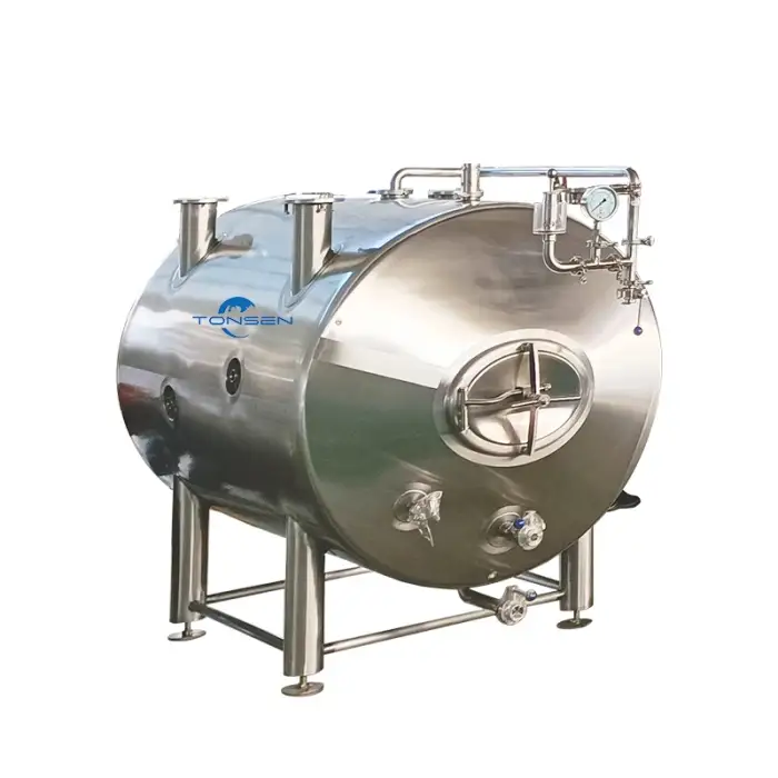 500l 5HL horizontal brite beer tank storage tank serving tank for brewery