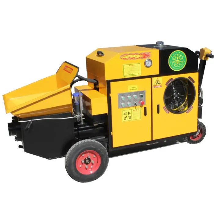 Cheap Price Electric Concrete Pumps with Boom Machine Pipe Clamp Small Mortar and Cement Concrete Pump Price