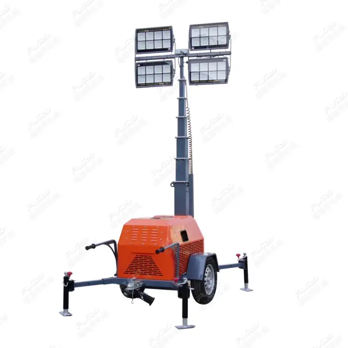 Hot Products Mobile Lighting Tower Mast 5m 7m 9m Diesel Lighting Tower