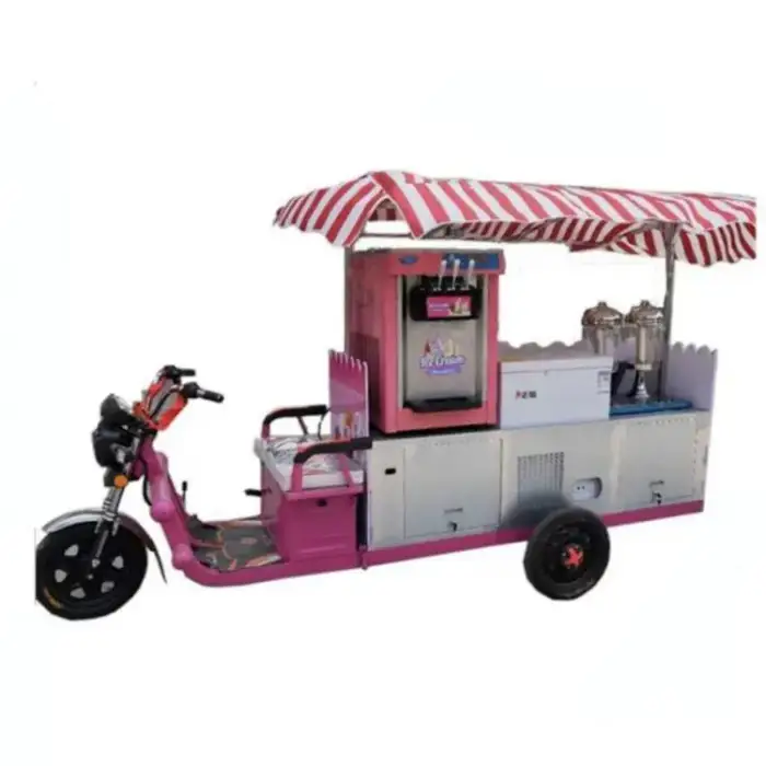Popular ice cream cart food trucks coffee shop