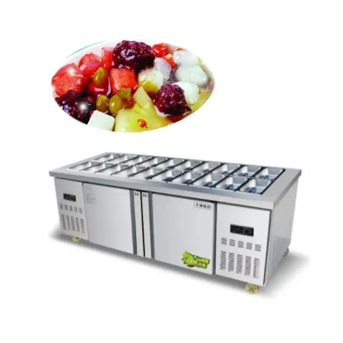 Commercial Refrigeration Equipment counter top salad bar