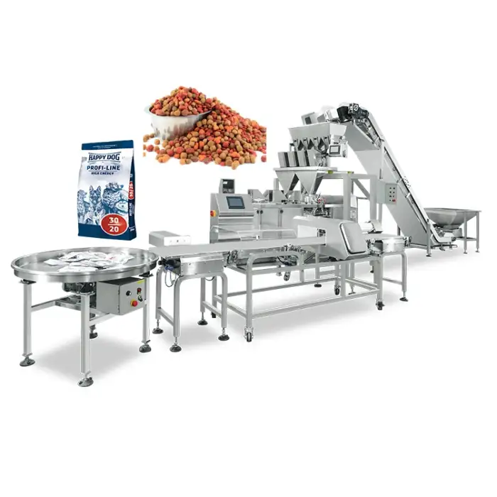 New Arrival Dual Doypack Easy Operation Pet Food,Animal Food, Granule Premade Pouch Packing Machine