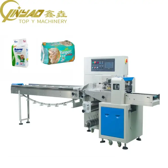 Flow Automatic Packing Machine for Disposable Diapers