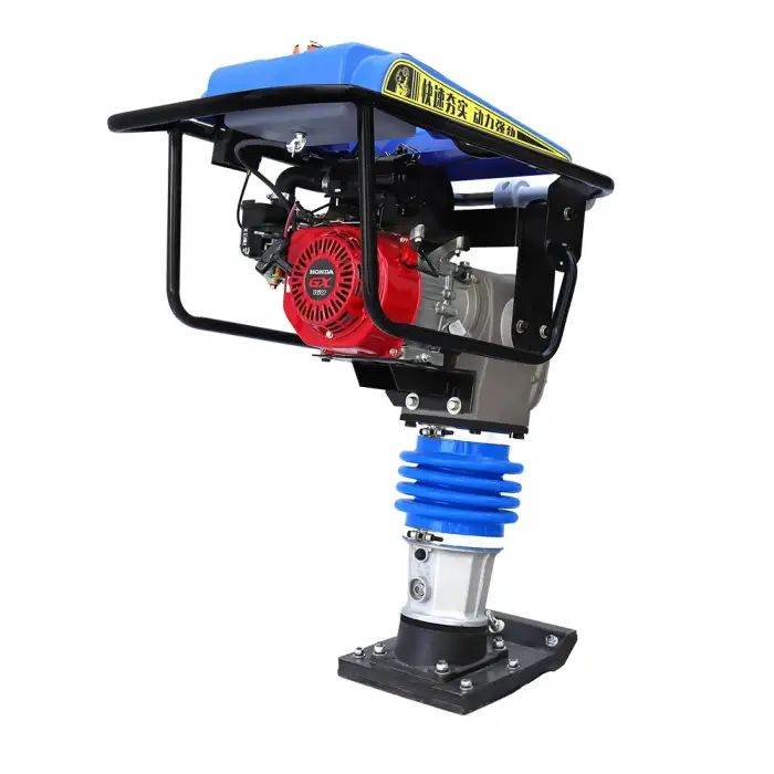 Lifan Engine Gasoline Handheld Asphalt Railway Tracks Tamping Rammer Construction Machine